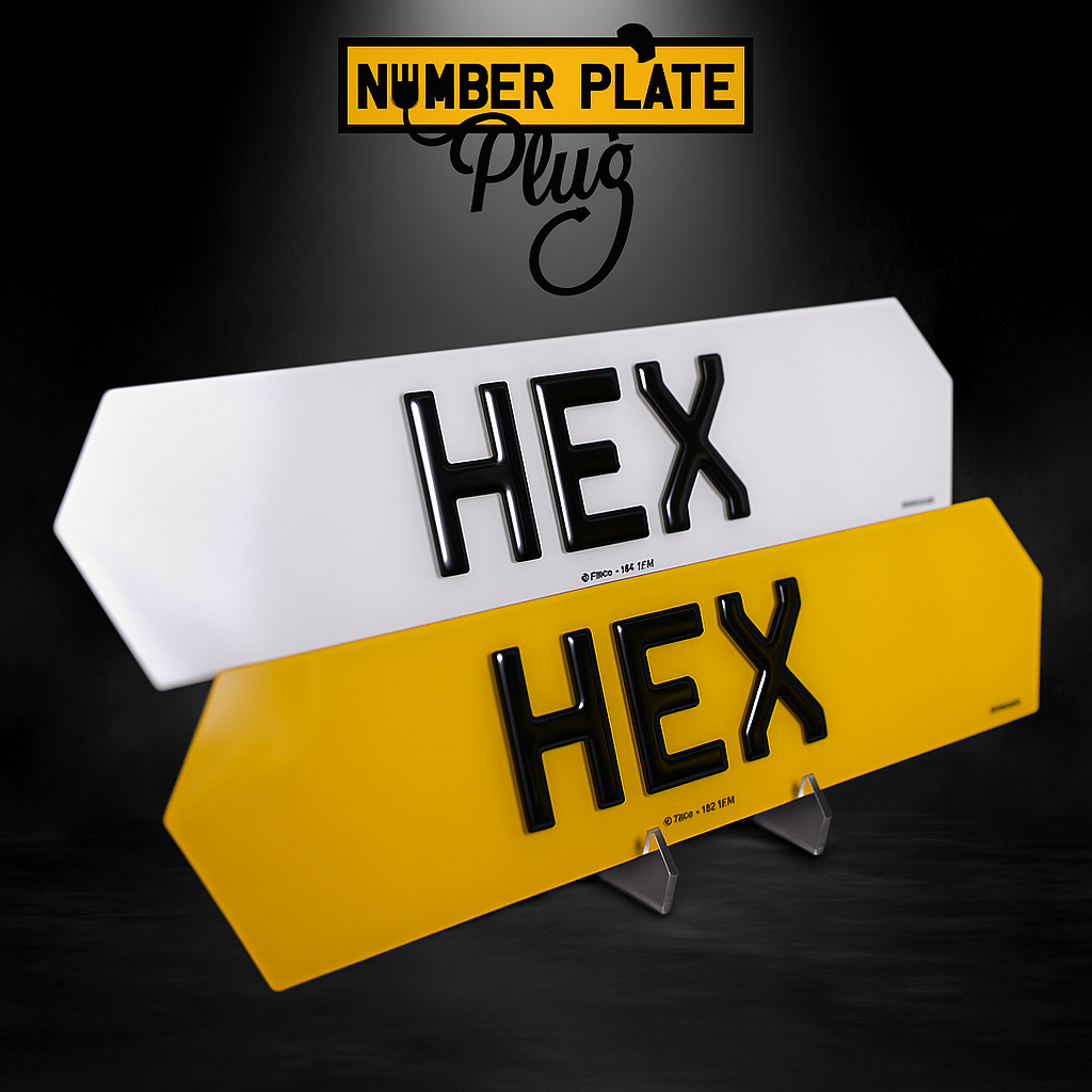 Hex Number Plates